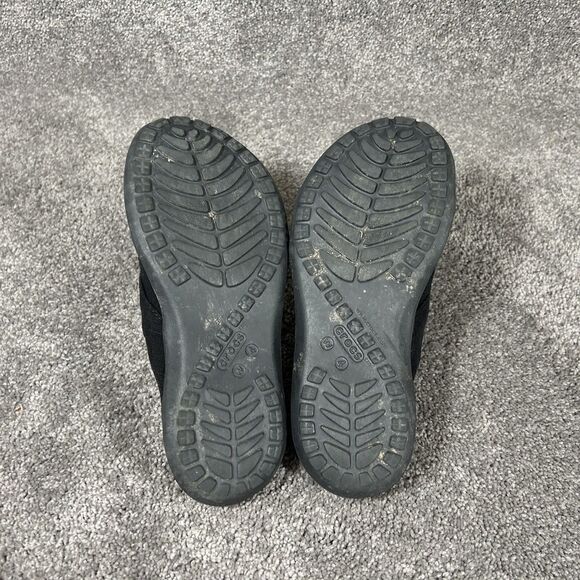 Crocs Capri Mule Women's Size 4 Black Slip On Clogs Used - Picture 10 of 13